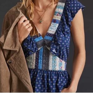 Let Me Be patchwork top NWT
